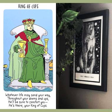 Young Witch Tarot - King of Cups