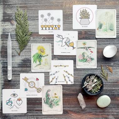 Trinity Tarot and Floret Oracle