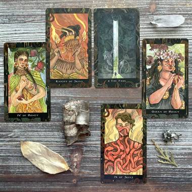 Blood Moon Tarot by Sam Guay