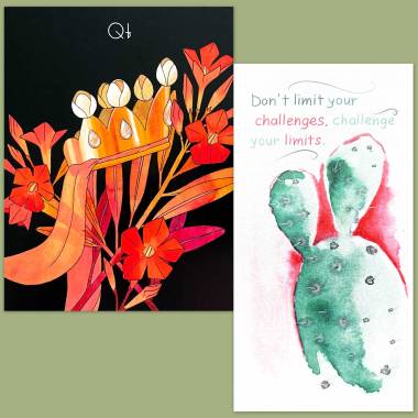 Botanica Tarot and Flower Fortune Cards