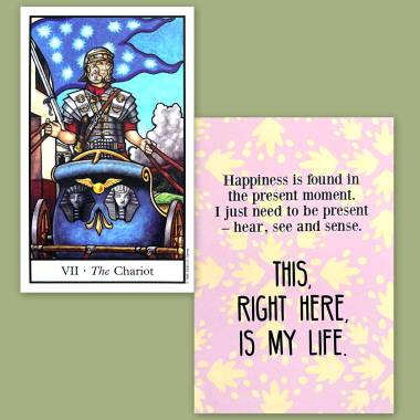 Connolly Tarot and Less Anxiety Affirmation Tarot