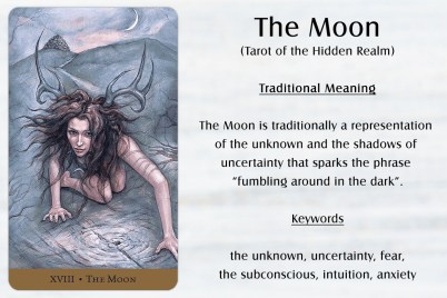 Tarot of the Hidden Realm - The Moon