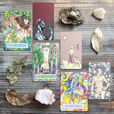 Earthcraft Oracle and The Prismatic Tarot