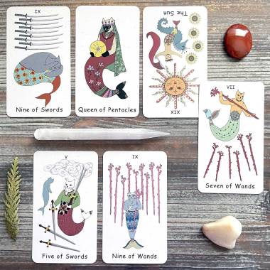 Mermaid Cats Tarot