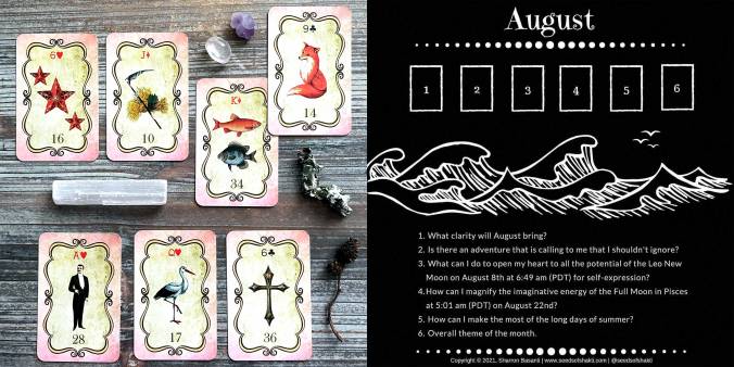 Belle Époque Lenormand - August Lenormand Reading
