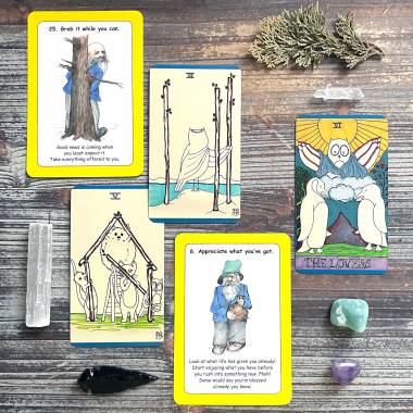 Brian's Deck and The Neurotic Owl Tarot