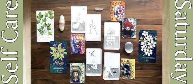 Crystal Bones Tarot, Journey To The Heart Oracle, Essential Oils Healing Deck