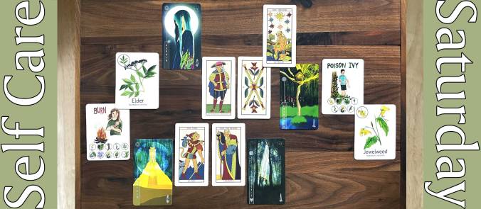 Feline Marseilles Tarot, There Is Always Light Oracle, Wildcraft! Herbal Adventure Game Cards