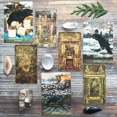 Urban Crow Oracle and Tyldwick Tarot