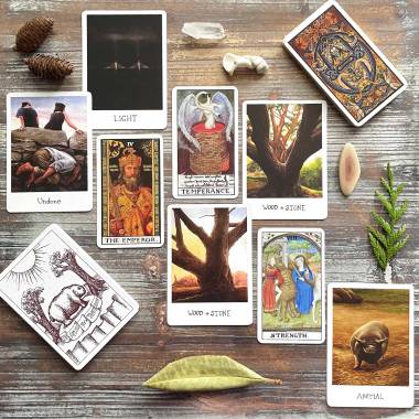 Serpent and the Peacock Tarot and Apesos New Tarot