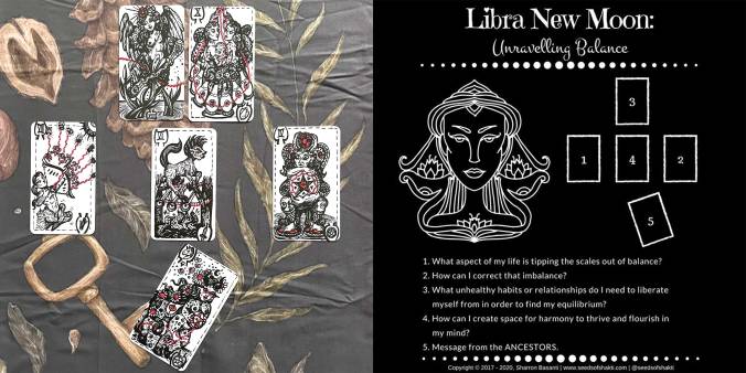 New Moon in Libra Tarot Reading - Ariadne's Thread Tarot