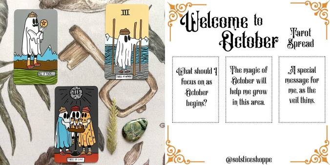 Welcome to October Tarot Reading - Ghost Boy Tarot