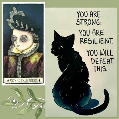 Tarot de Marseille par Pole Ka and Thera-Pets Emotional Support Animal Cards
