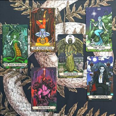 Ghoulish Garb's Terror Tarot