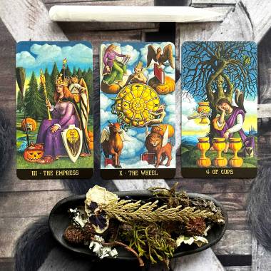 Jack-O'-Lantern Tarot