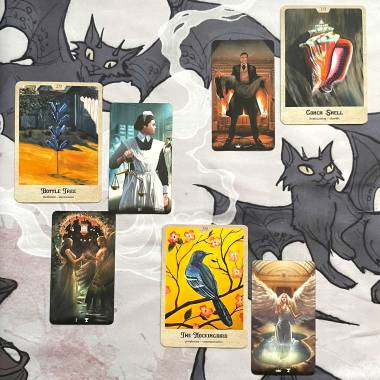 Southern Gothic Oracle and Tarot of Haunted House