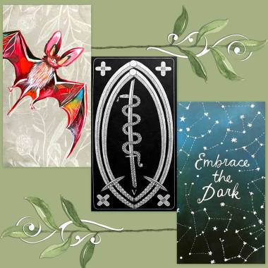 Le Tarot de L'étoile Cachée and How to Be a Wildflower Deck