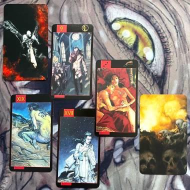 Shadowmyth Preservation Story Cards and Gothic Tarot of Vampires
