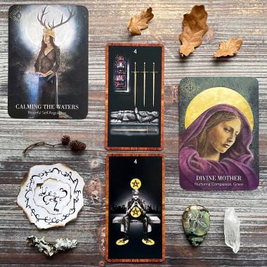 The Priestess of Light Oracle and Dancing in the Dark Tarot