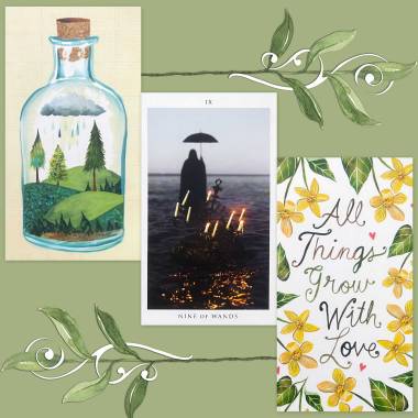 The Somnia Tarot and How to Be a Wildflower Deck