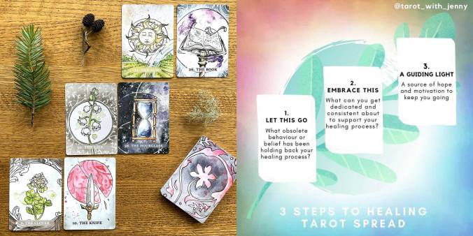 3 Steps to Healing Spread - The Paper Oracle