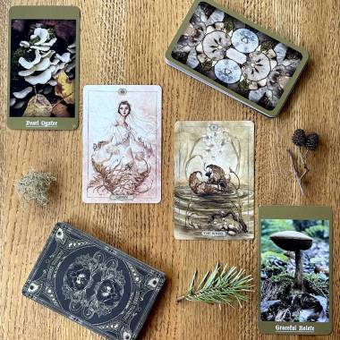 Mystic Mushrooms Oracle and Hush Tarot