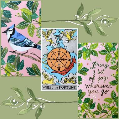 Rider Waite Smith Tarot and How to Be a Wildflower Deck