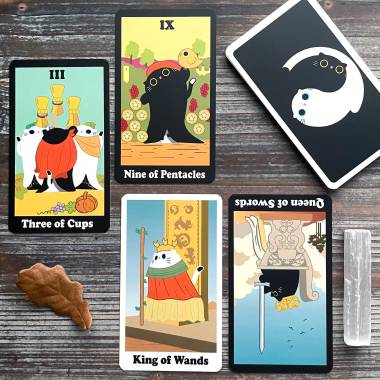 Yin-Yang Cat Tarot
