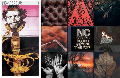 Mood Board for the Emperor - Tarots Universels