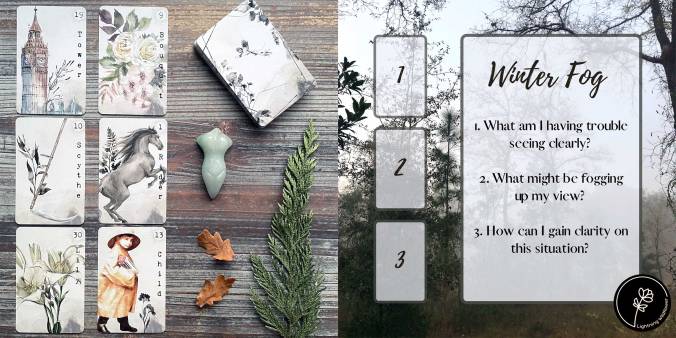 Winter Fog Lenormand Reading - Simply Lenormand