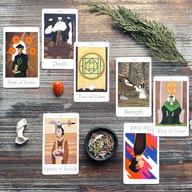 White Lotus Elemental Tarot