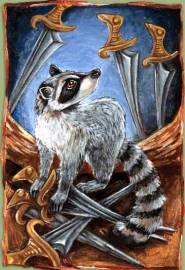 Animism Tarot - Seven of Swords