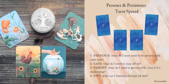Presence & Persistence Tarot Reading with the Faunabelle Tarot