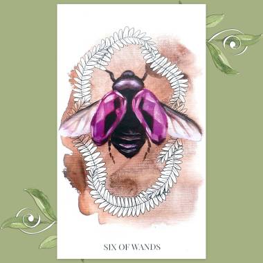 Joyseeker Tarot - Six of Wands