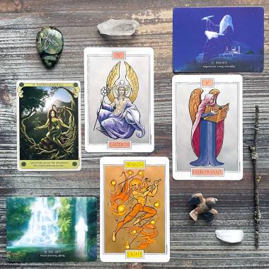 Winged Spirit Tarot, Oracle of the Hidden World, Conscious Spirit Oracle