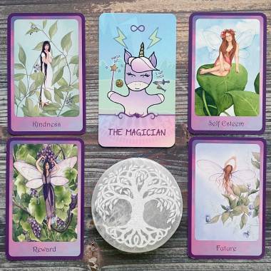 Bad A** Unicorns Tarot and Gentle Wisdom from the Fairie Realms Oracle