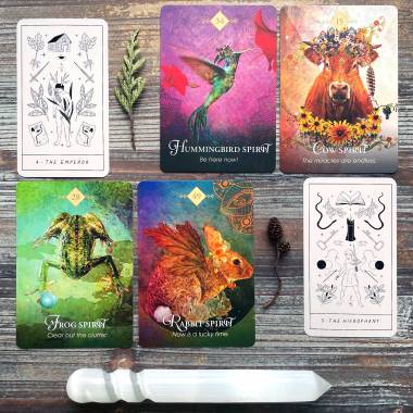 Hollow Valley Tarot and Spirit Animal Oracle