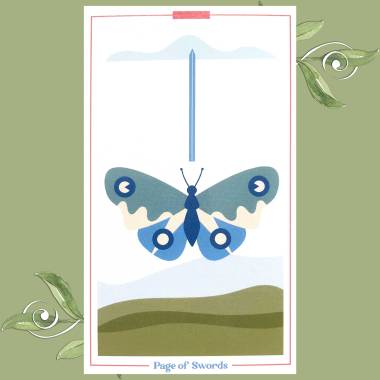 PlusPeace Tarot - Page of Swords