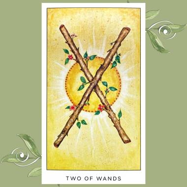 Radiant Tarot - Two of Swords
