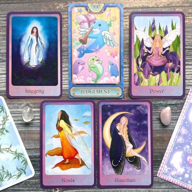 Gentle Wisdom from the Faerie Realms Oracle and Blissful Dolphin Tarot