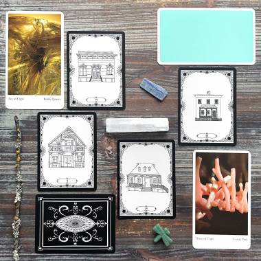 The Painted Lady Oracle and Tarot of Gemstones and Crystals