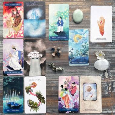 Eastern Ink Tarot and the Quiet Mystic Oracle