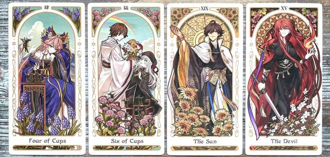 Fate | Flower Tarot Cards
