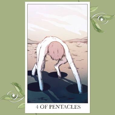 WTNV Hayworth Tarot - Four of Pentacles