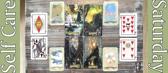 Tarotgazing Deck, Garden Oracle, and The Hermes Playing Card Oracle