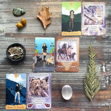Aunt Lily's Tarot and Spirit of the Wheel Oracle