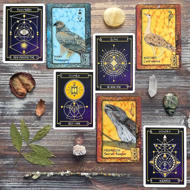 Mystic Goddess Sigil Tarot and Animal Dreaming Oracle