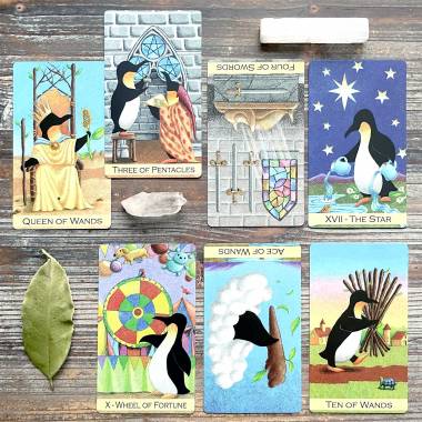Mystical Penguin Tarot