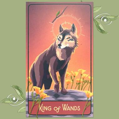 The Pacific Northwest Tarot - King of Wands