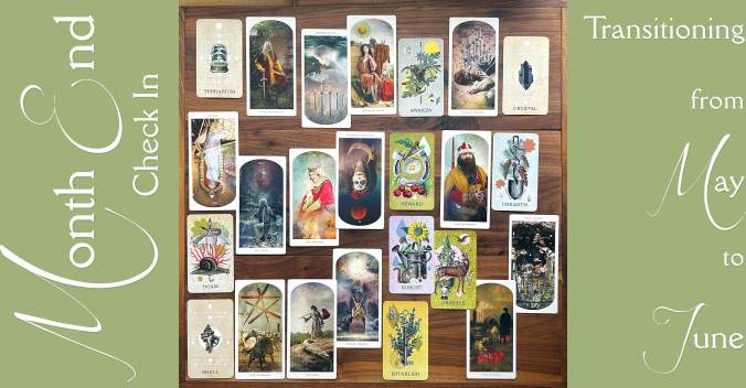 Month End Check-In Tarot Reading with the The Lost Tarot and Coastal Curiosities Oracle